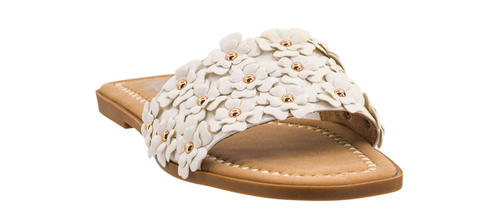 Corkys White Spring Fever Sandal