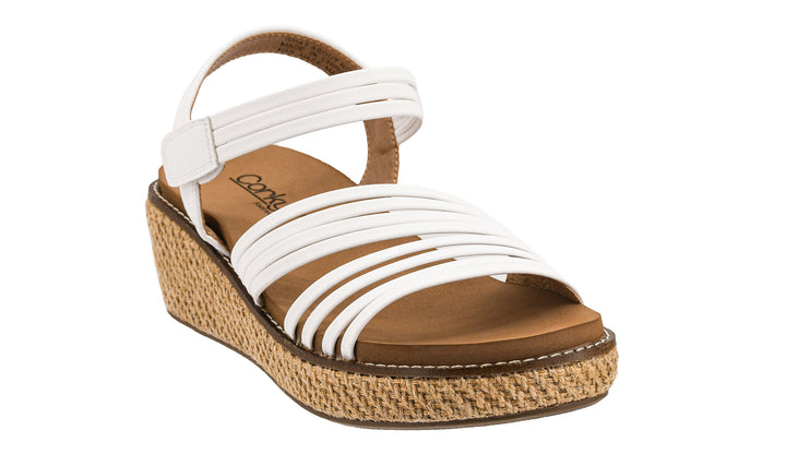 Corkys White What About Now Wedge
