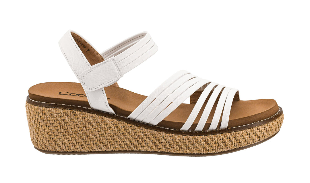 Corkys White What About Now Wedge