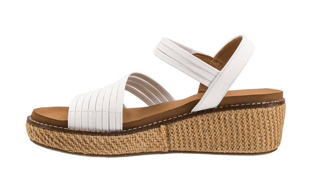 Corkys White What About Now Wedge