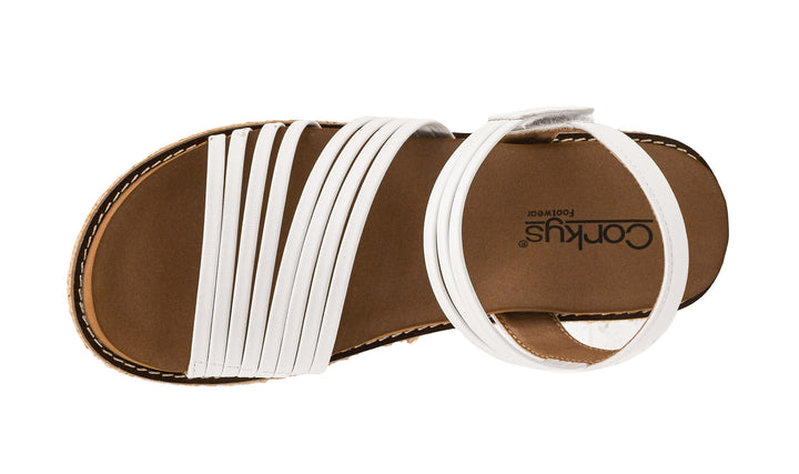 Corkys White What About Now Wedge