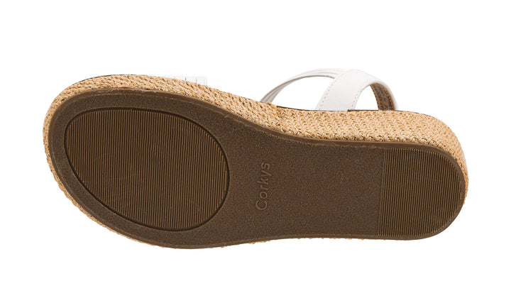 Corkys White What About Now Wedge