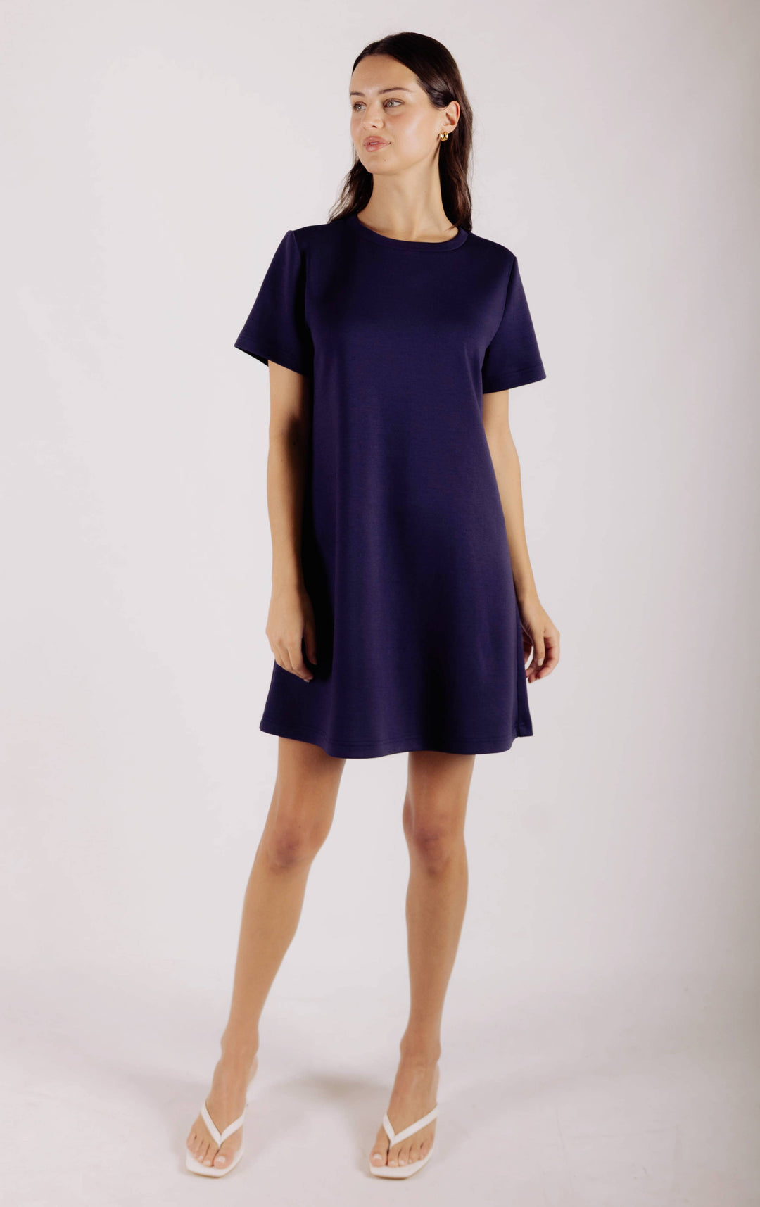 P. CILL Butter Modal Short Sleeve Dress