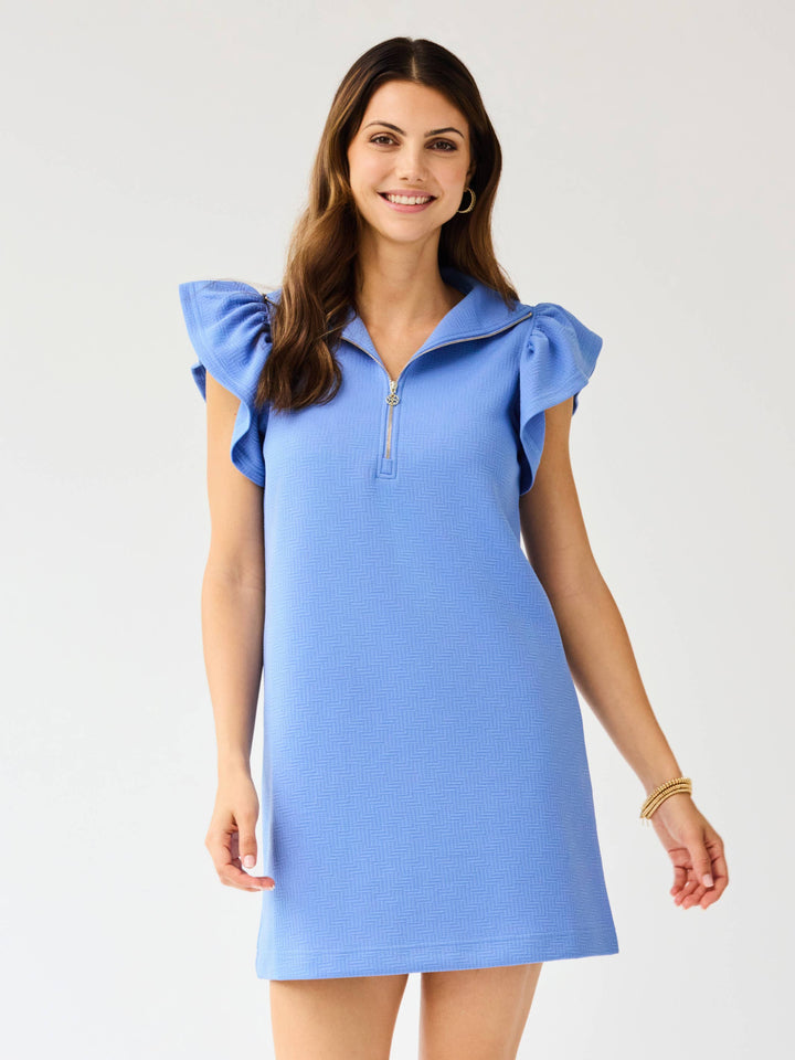 Mary Square Paige Dress | Blue