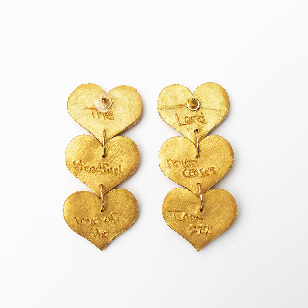 Trinity Heart Dangles