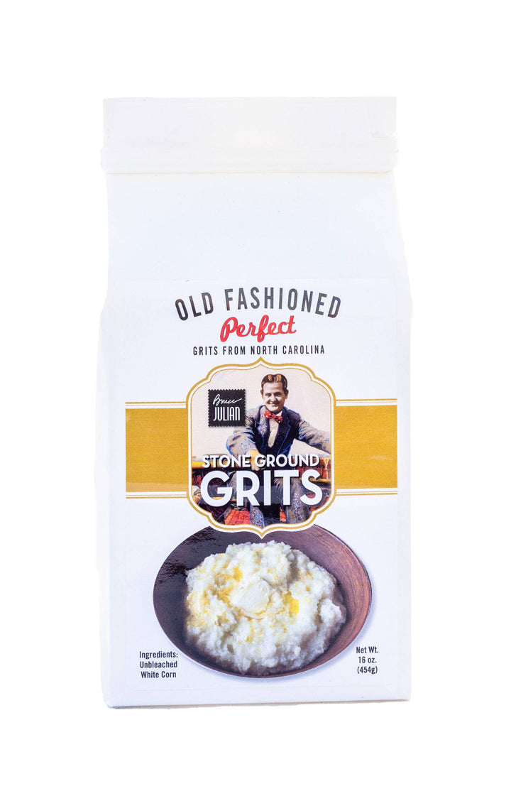 Bruce Julian Stone Ground White Grits - 16-oz