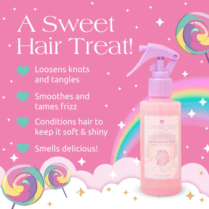 Unicorn Hair Detangling Mist | Detangler Spray