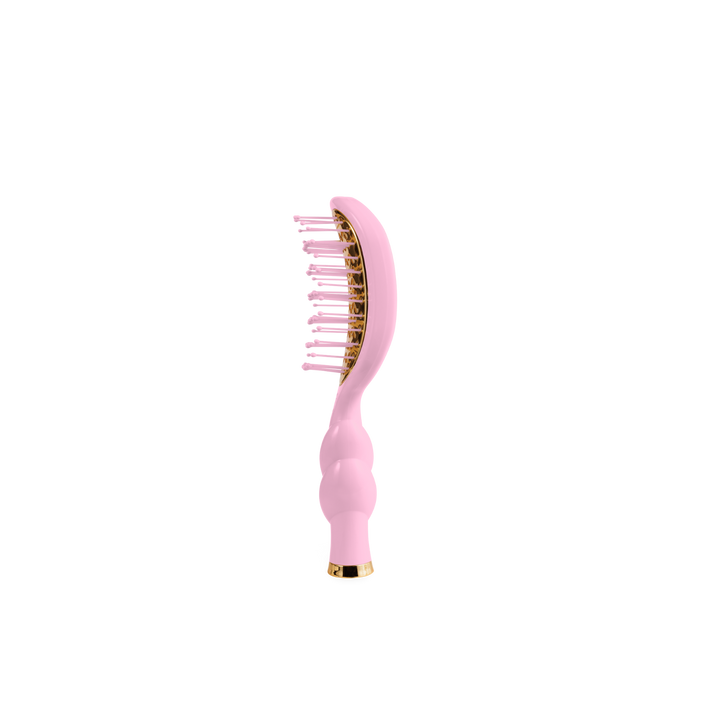 Teleties Mini Vent Brush | Bubblegum Pink
