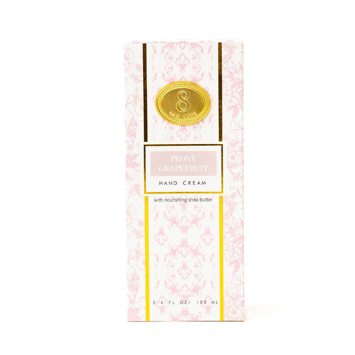 8 Oak Lane Peony Grapefruit 100ml Boxed Hand Cream