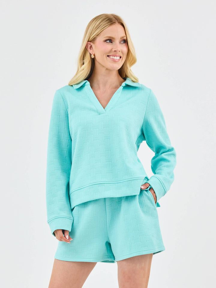 Mary Square Teal Lindsay Set