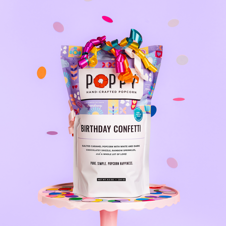 Poppy Popcorn Birthday Confetti Popcorn