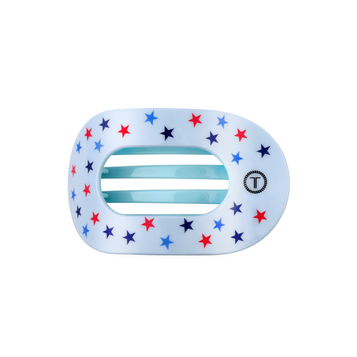 Teleties Flat Round Hair Clip | Medium | United We Sparkle
