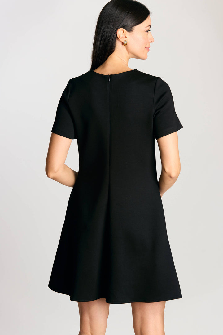 P. CILL Butter Modal Short Sleeve Tailored Mini Dress