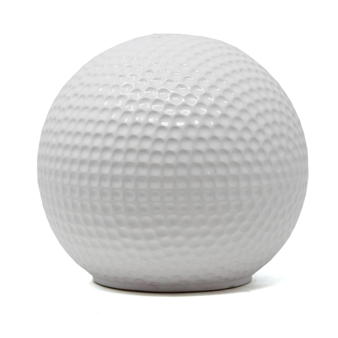 Ceramic Golf Ball Piggy Bank