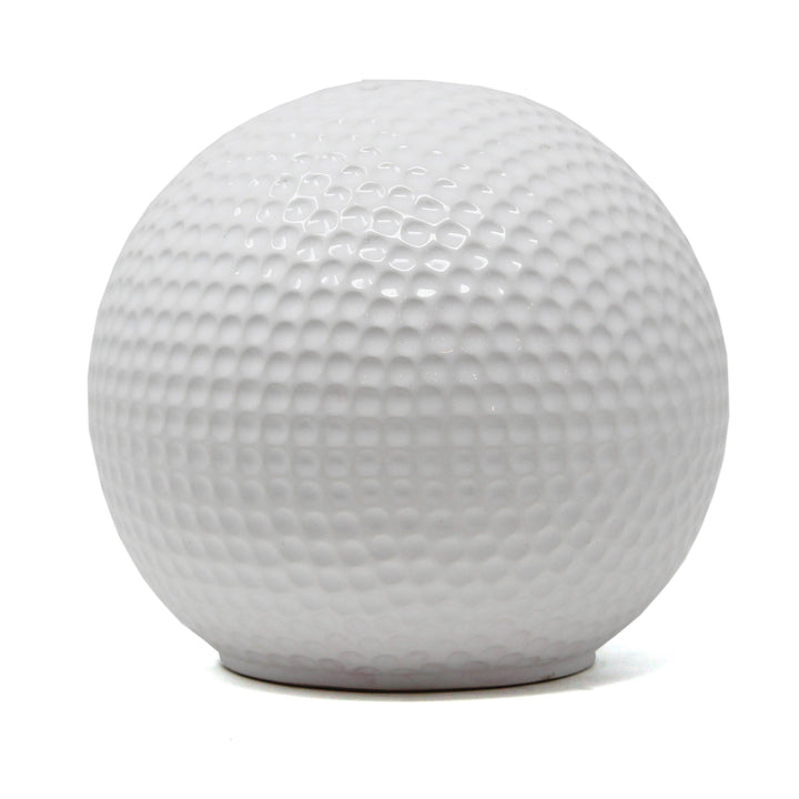 Ceramic Golf Ball Piggy Bank