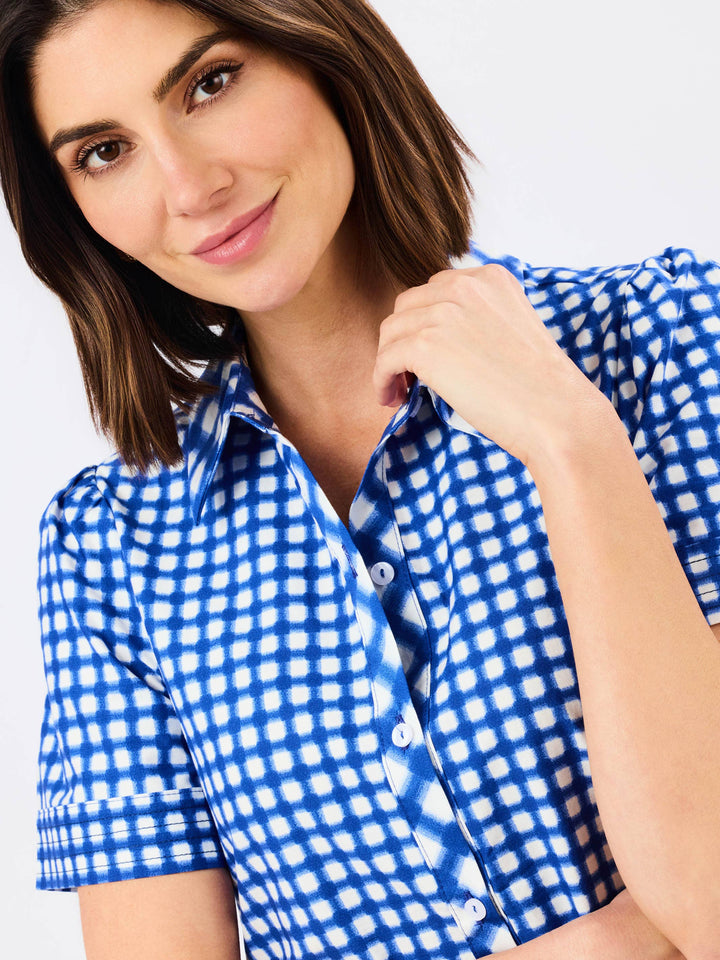 Jema Dress | Gingham Mix Navy