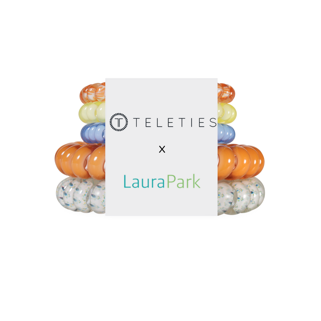 Teleties x Laura Park Beach Club Mixed Hair Ties