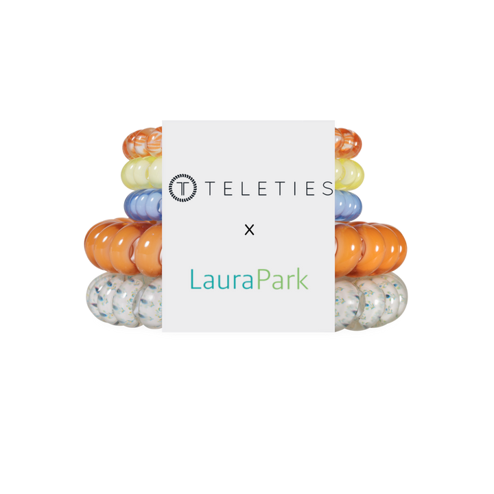 Teleties x Laura Park Beach Club Mixed Hair Ties