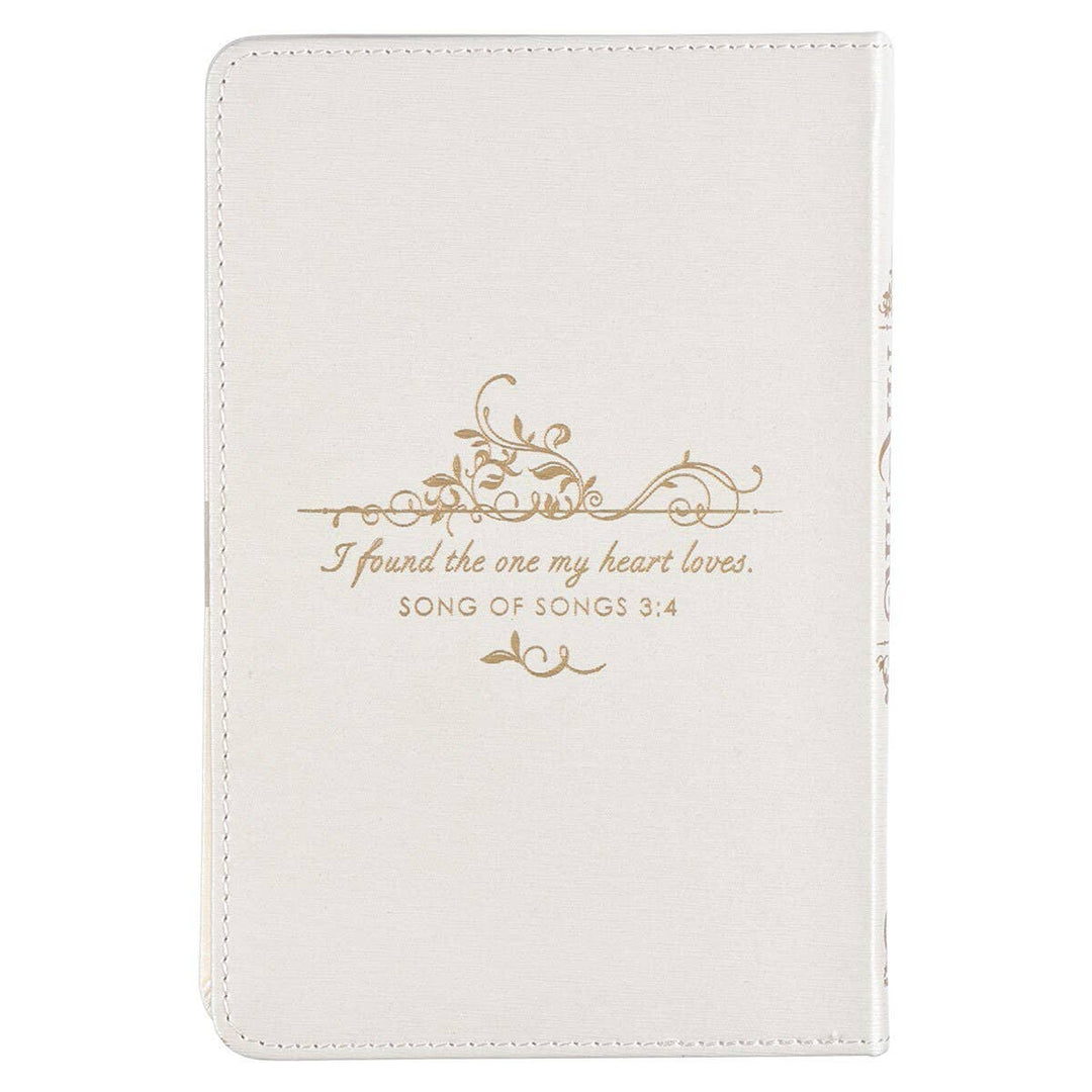 Devotional for Mr. & Mrs. White Faux Leather