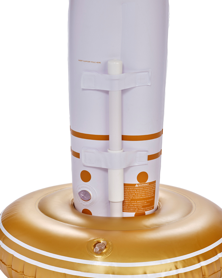 Gold Inflatable Nutcracker - 3.5 ft