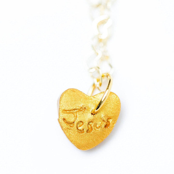 Hidden Truth Jewelry Gold Heart Chain with Tiny Heart