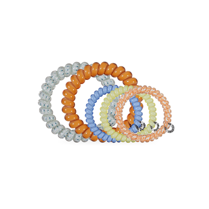 Teleties x Laura Park Beach Club Mixed Hair Ties
