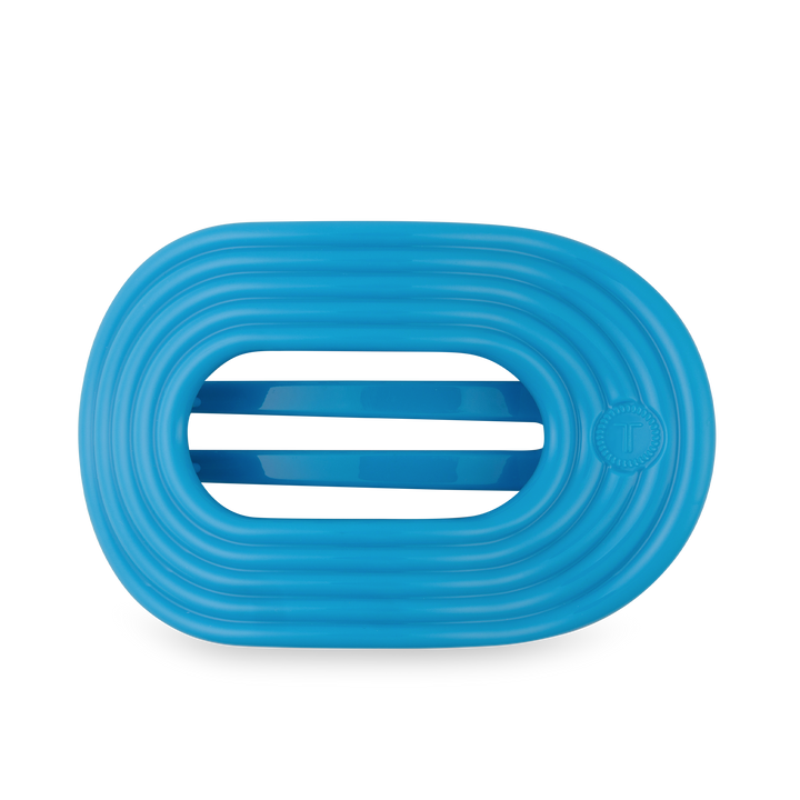 Teleties Flat Round Hair Clip | Large | Miami Vice