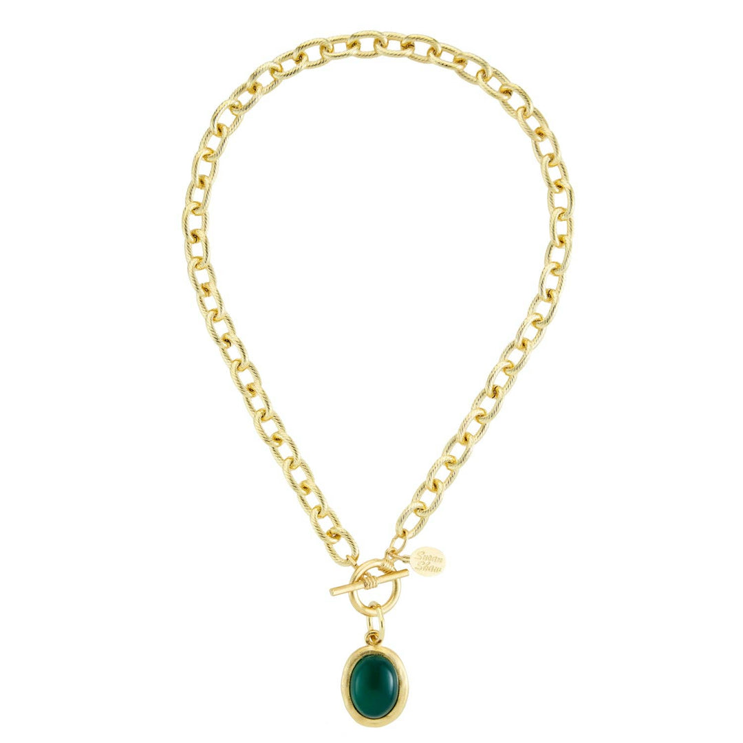 Susan Shaw Fall Caroline Toggle Necklace