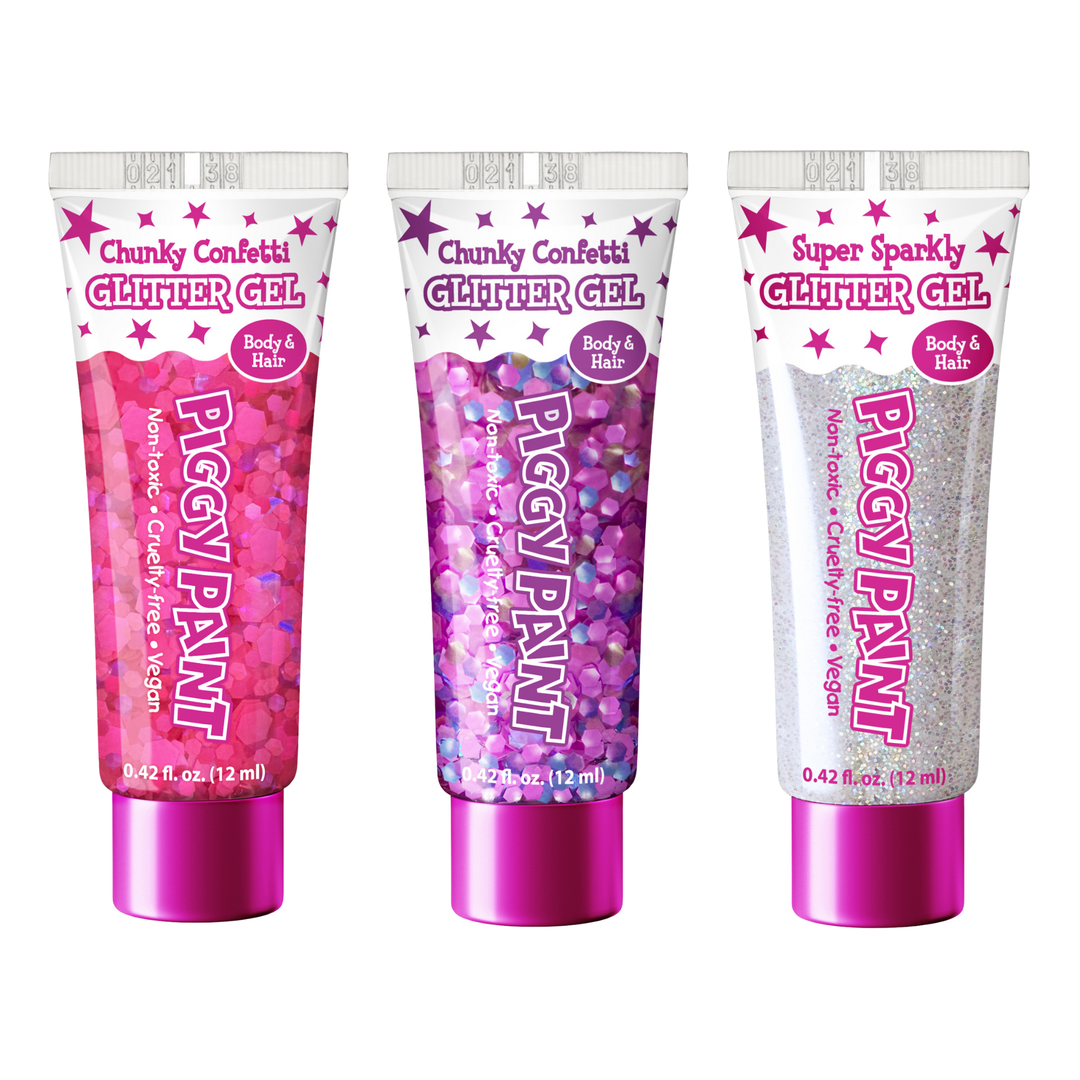 Piggy Paint Glitter Gels