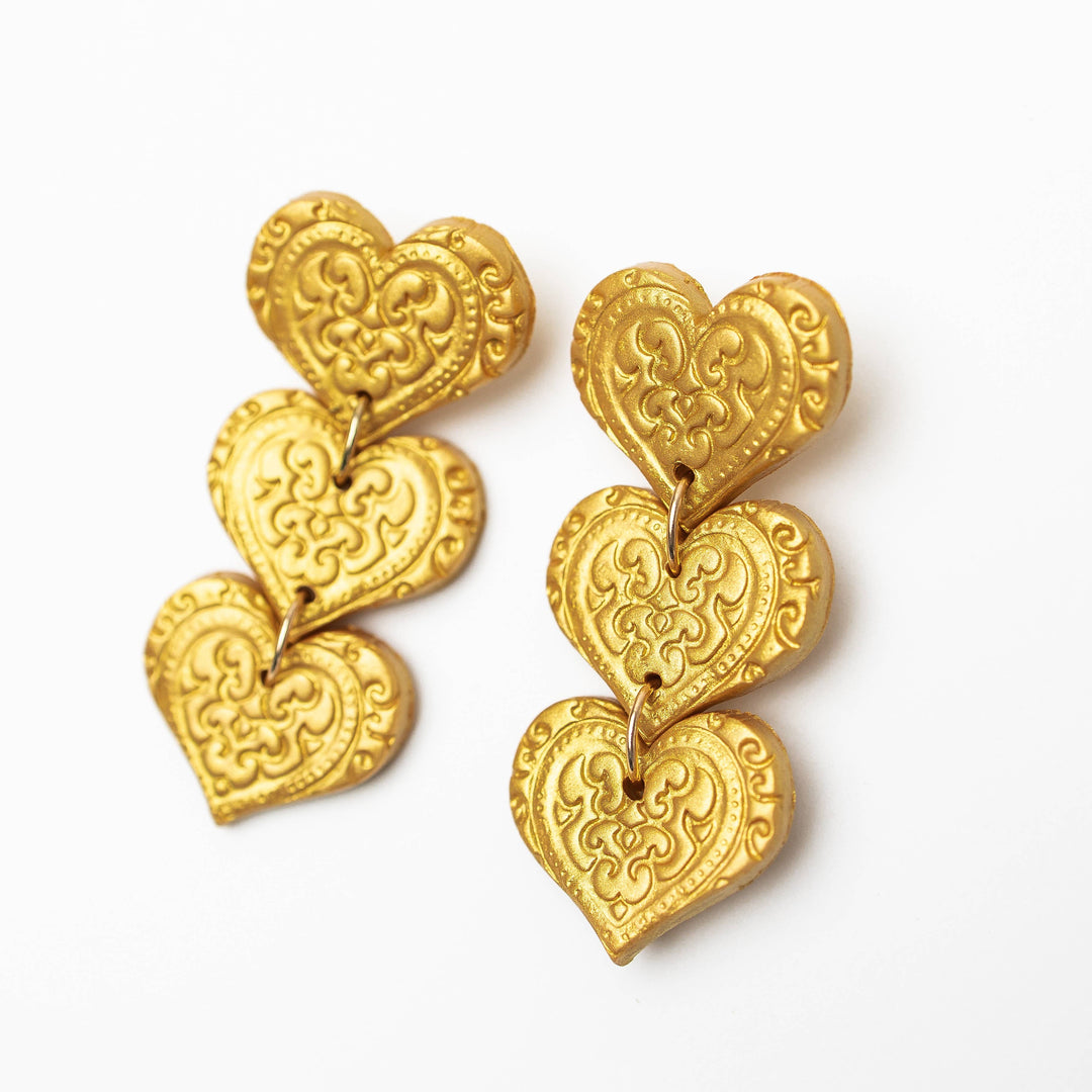 Trinity Heart Dangles