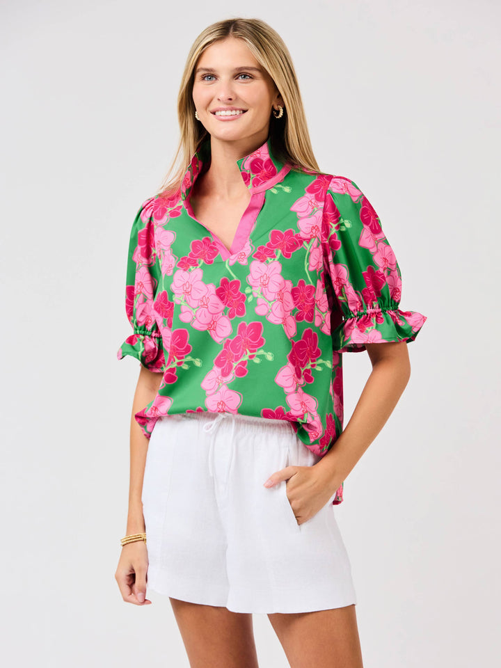 Mary Square Jessica Top | Orchid Reverie Pink