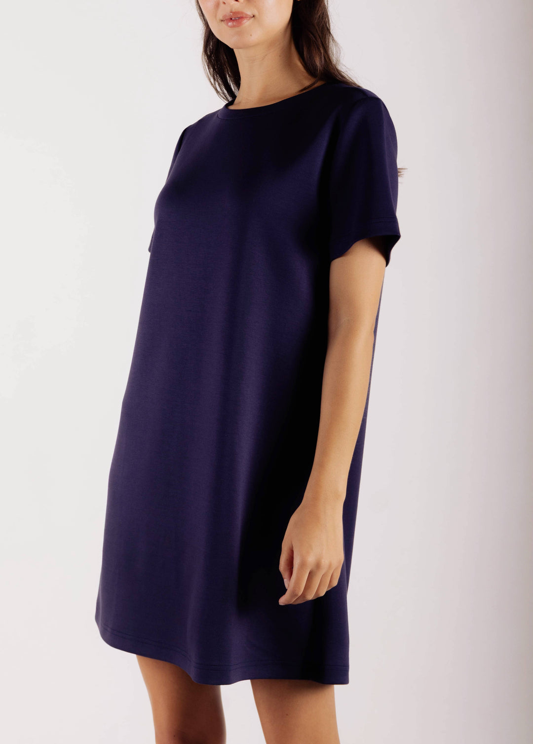 P. CILL Butter Modal Short Sleeve Dress