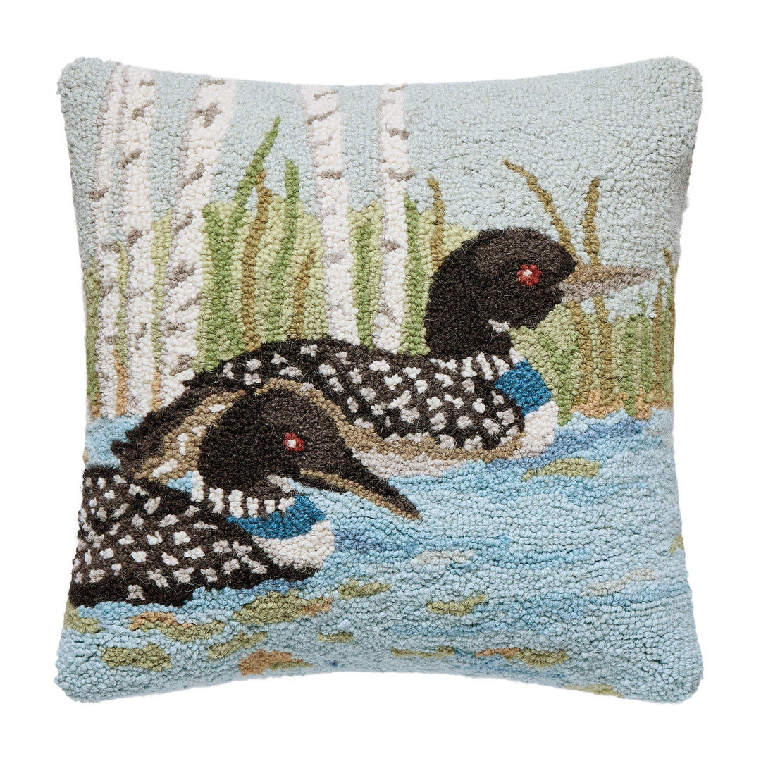 Peking Handicraft Loon Lake Hook Pillow