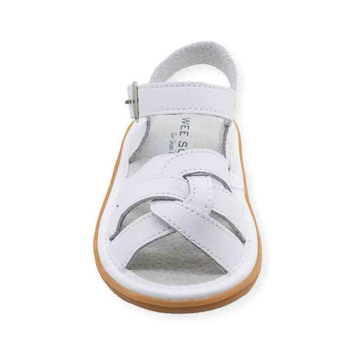 Wee Squeak Emma White Sandal