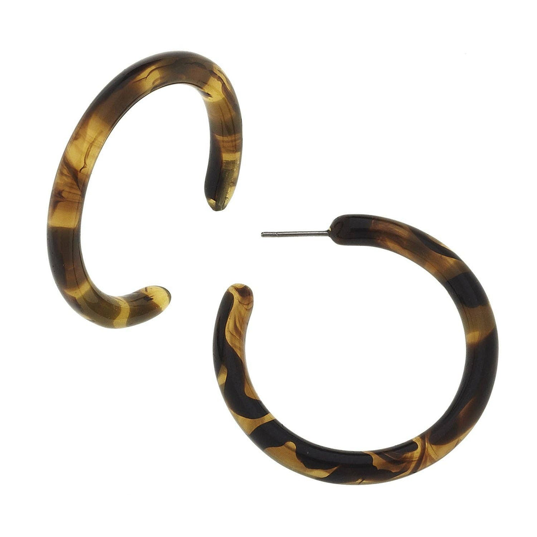 Susan Shaw Tortoise Hoops
