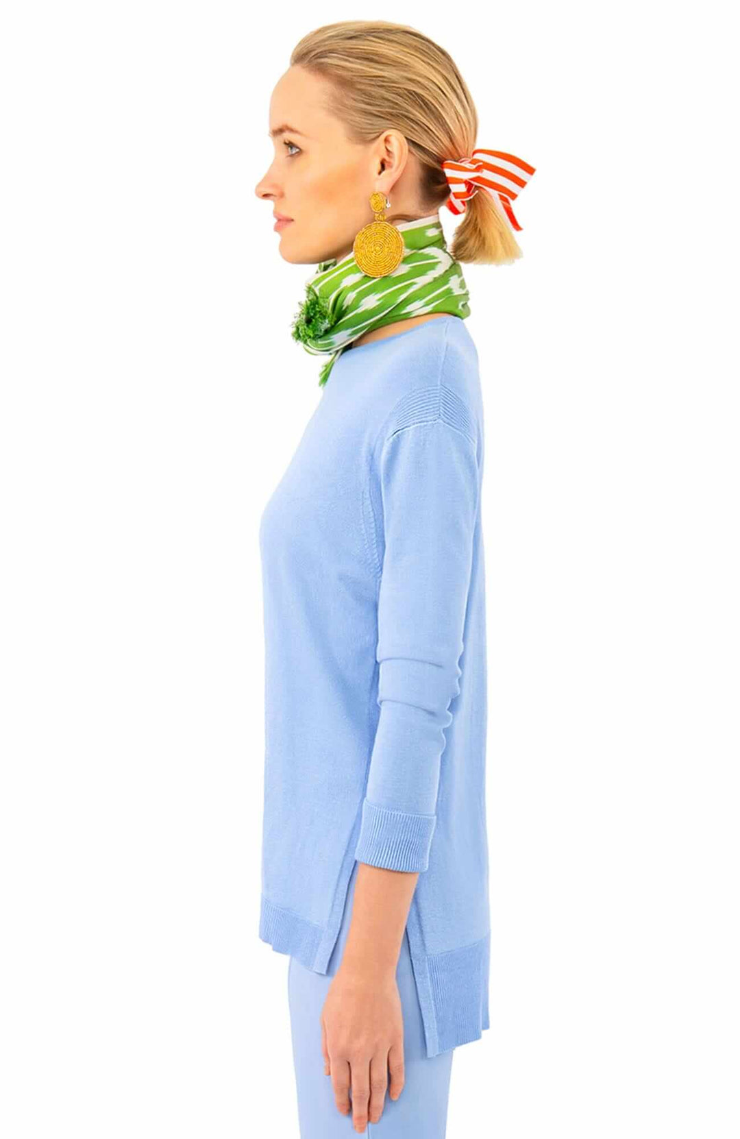 Gretchen Scott Sneek A Peek Knit Sweater