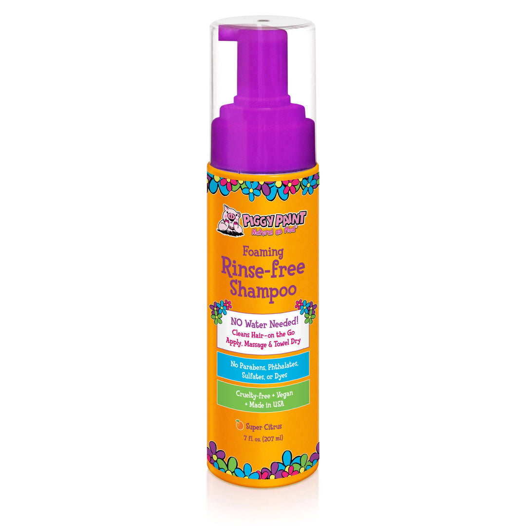 Piggy Pant Super Citrus Foaming Rinse Free Shampoo Non-toxic Hair Care
