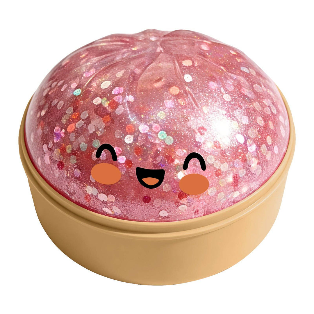 Squishy Dumpling Realistic Steamed Bun Stress Relief Squeeze Toy
