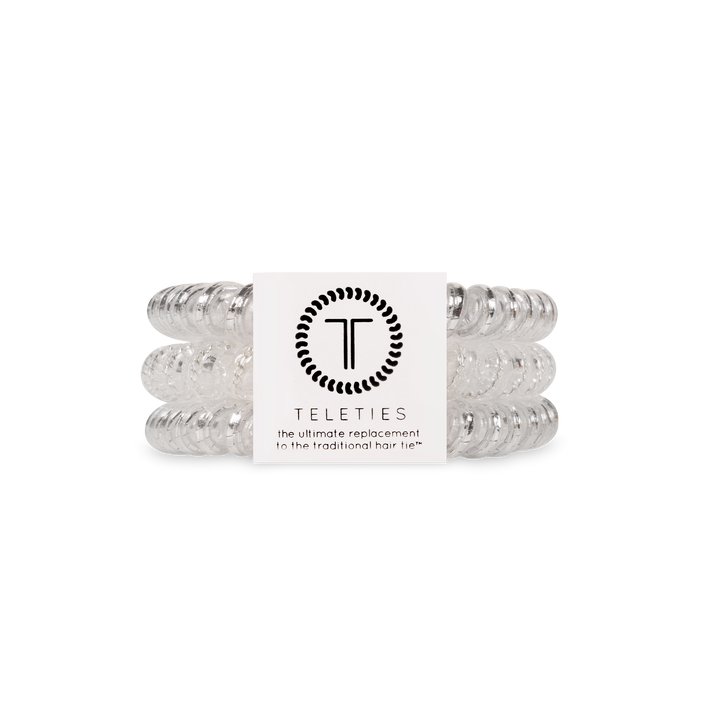 Spiral Hair Coils | Small | Silver Slay Hair Ties