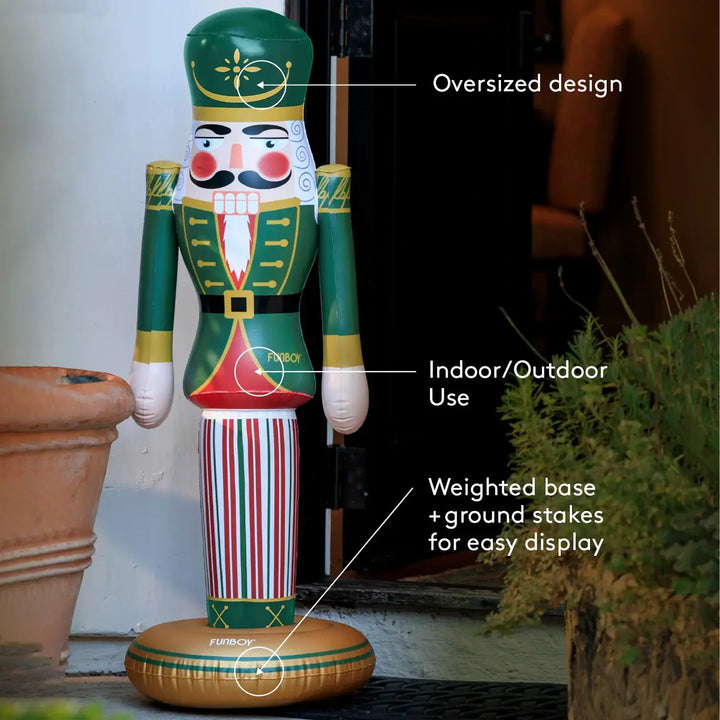 Classic Inflatable Nutcracker - 3.5 ft