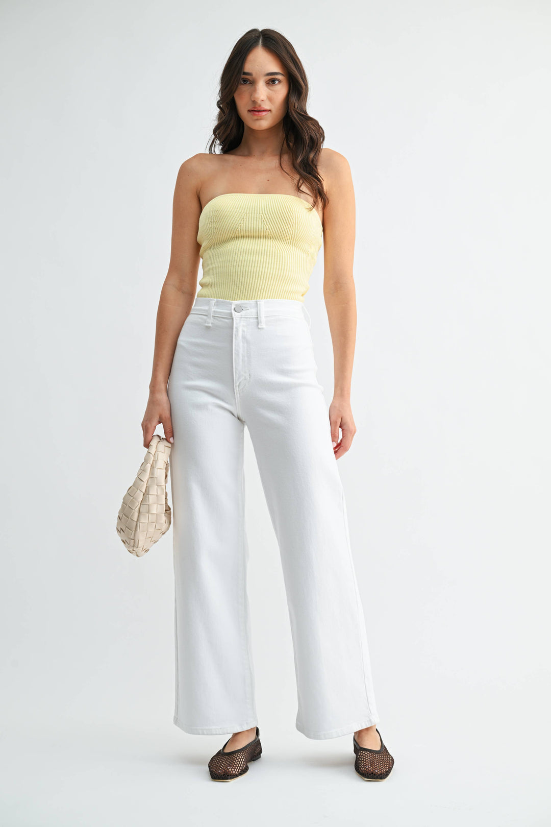 JBD White Hidden Pocket Trouser