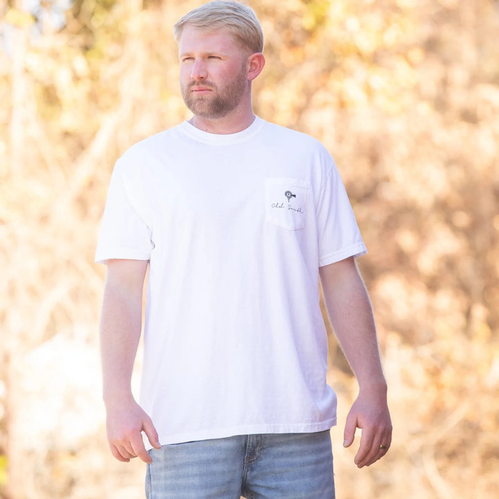 Old South White Golf States - Short Sleeve T-Shirt