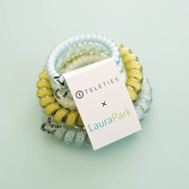Teleties x Laura Park Bay Breeze Mixed Hair Ties