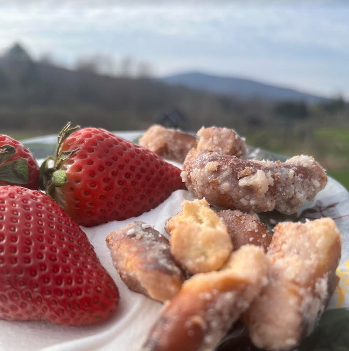 Outsiders Kitchen Berries + Cream Sourdough Pretzel Bites Snack