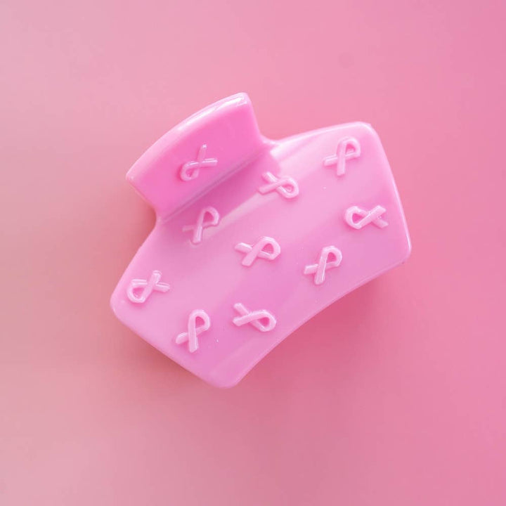 Teleties Classic | Pink Ribbon | Petite | Claw Clip
