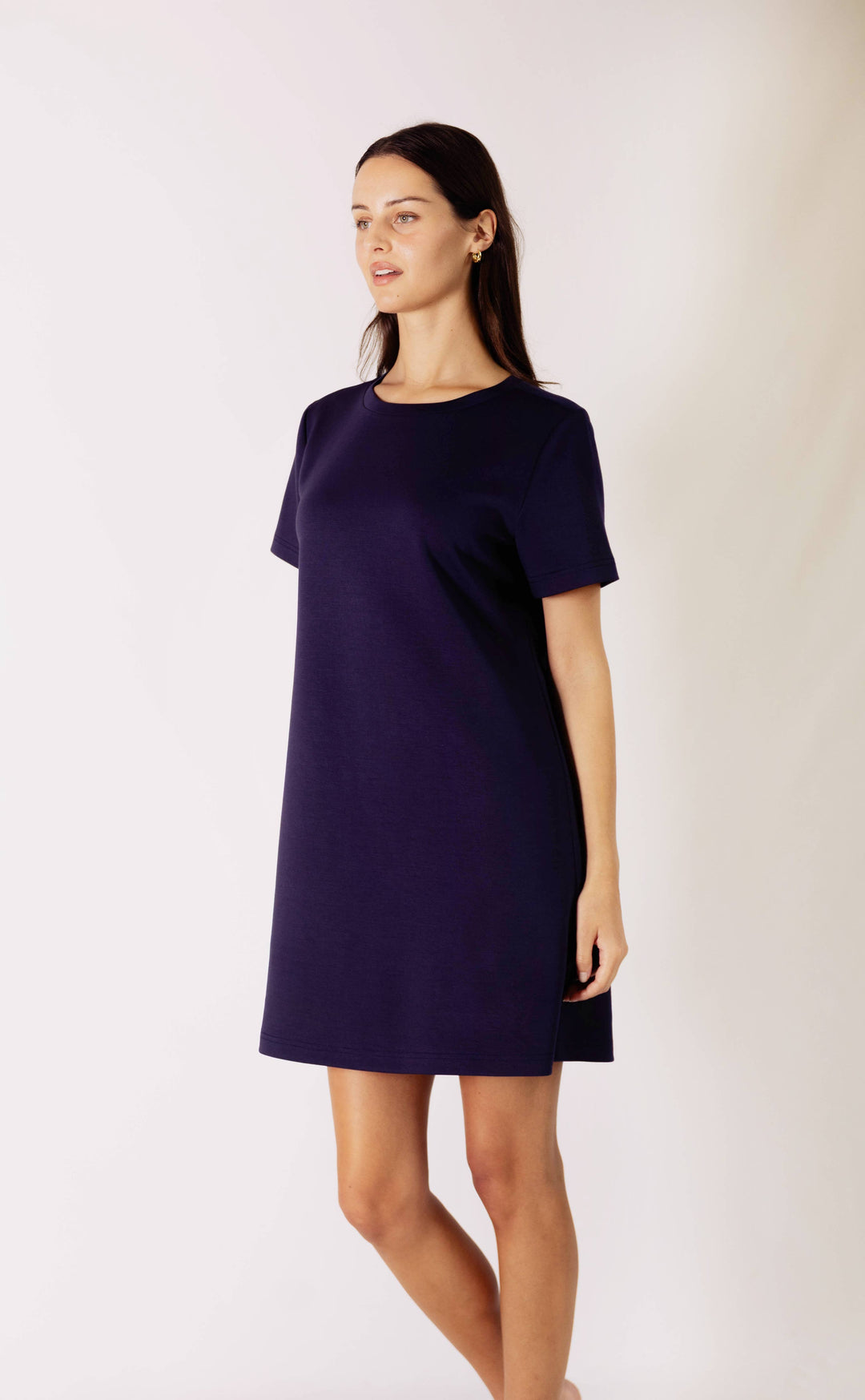 P. CILL Butter Modal Short Sleeve Dress