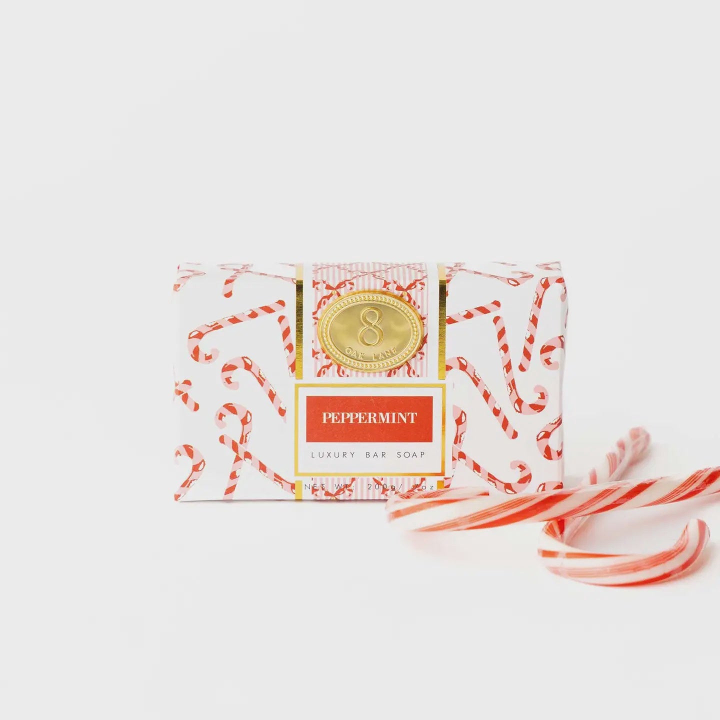 Oak Lane Peppermint Wrapped Bar Soap – Rebecca's of Clinton