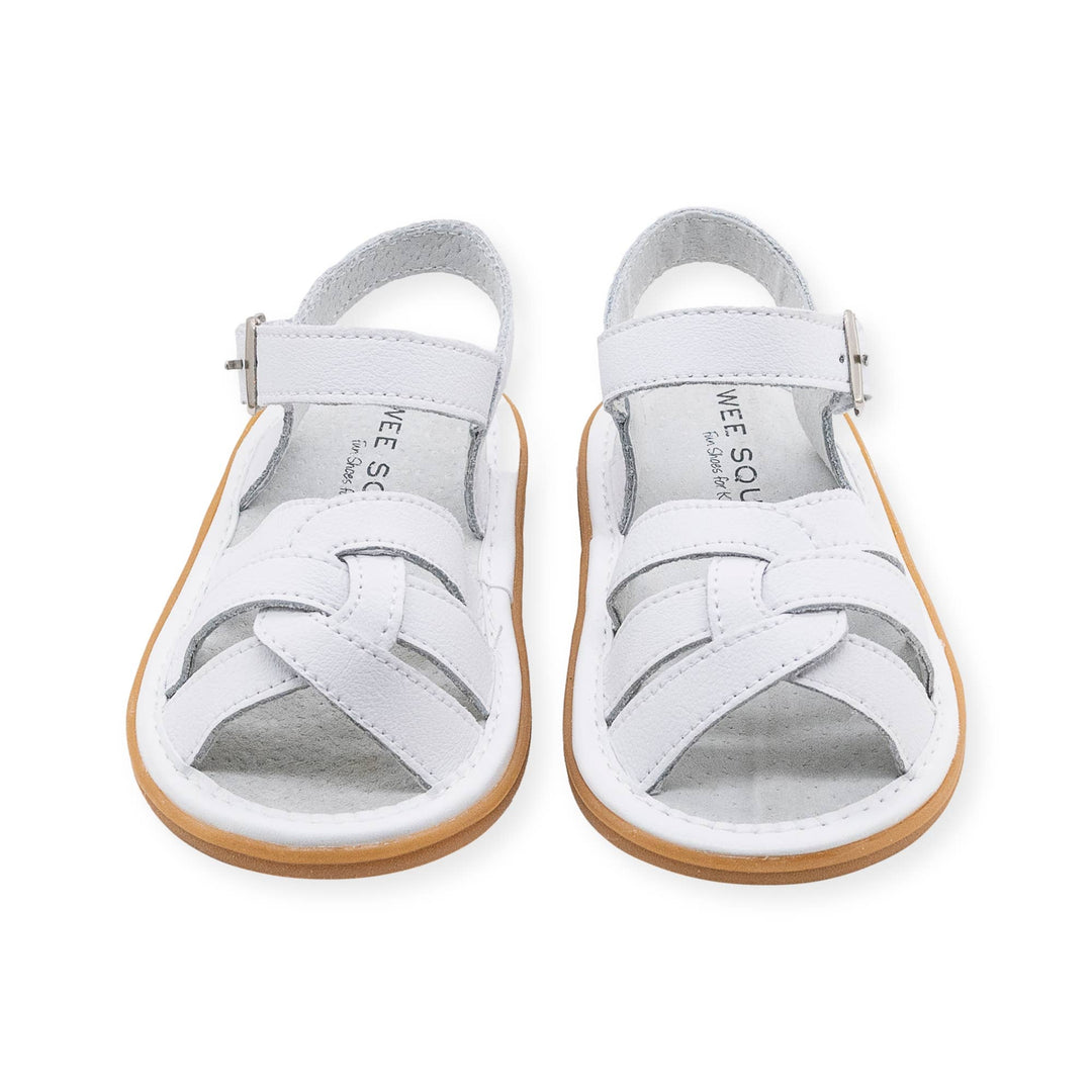 Wee Squeak Emma White Sandal