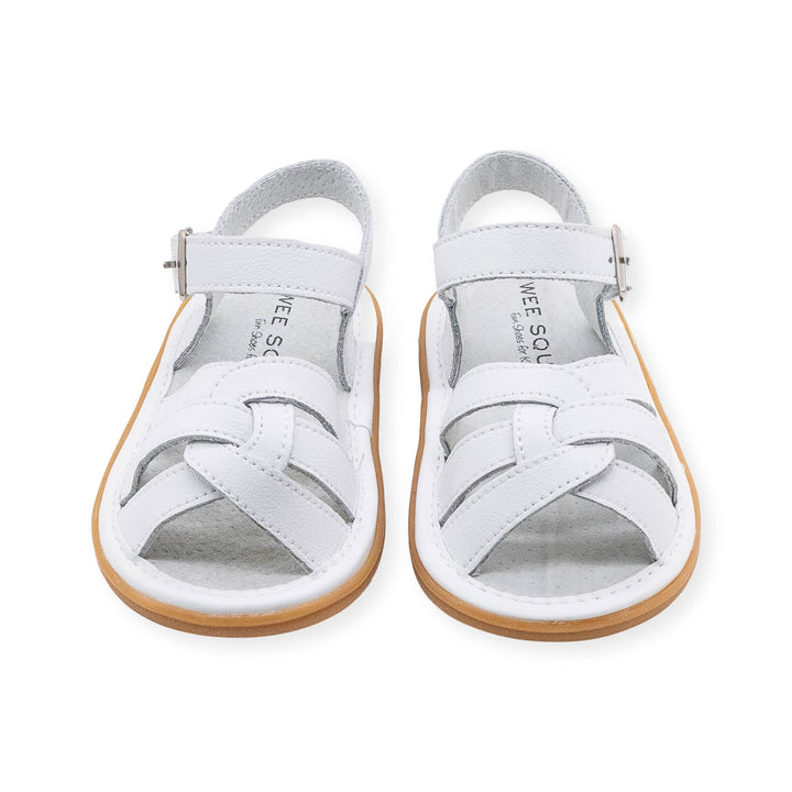 Wee Squeak Emma White Sandal