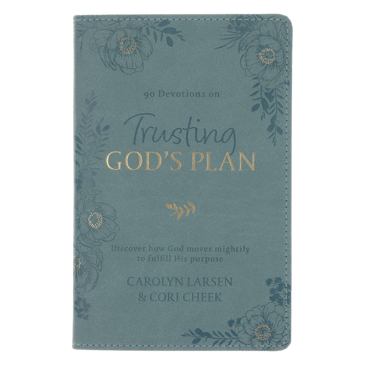 Trusting God's Plan Devotional Faux Leather